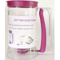 Cupcake Batter Dispenser, Cake Batter Dispenser with Handle, Gourmet Batter Dispenser Makes (TV116)